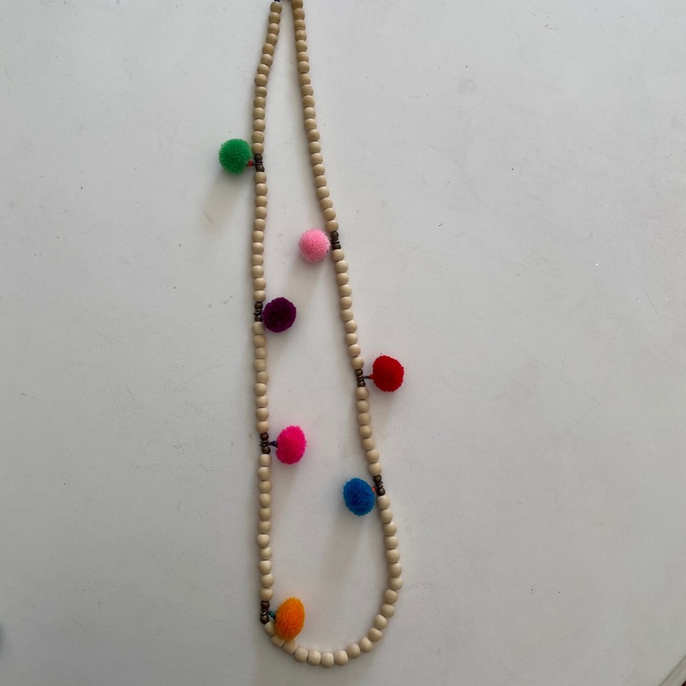 Pom Pom Necklace